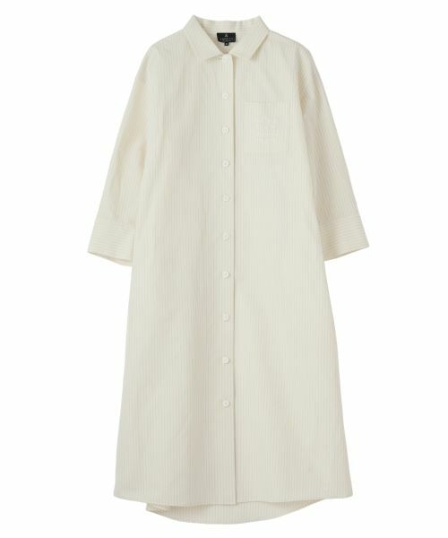 LANVIN COLLECTION / ランバン コレクション ドレス | ドビーストライプワンピース | 詳細14