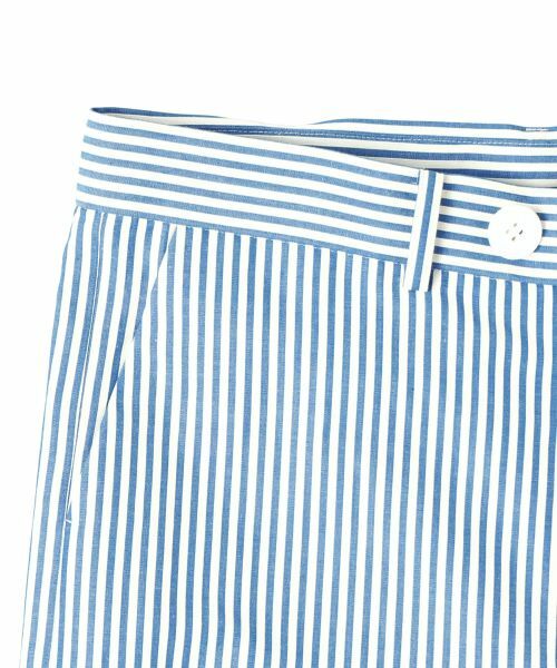 LANVIN COLLECTION / ランバン コレクション その他パンツ | ドビーストライプパンツ | 詳細10