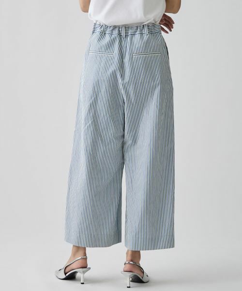 LANVIN COLLECTION / ランバン コレクション その他パンツ | ドビーストライプパンツ | 詳細3