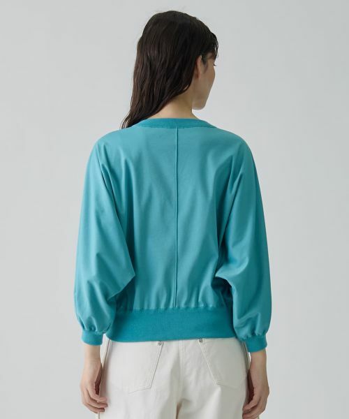 LANVIN COLLECTION / ランバン コレクション カットソー | コーコランスーピマコットン刺繍カットソー | 詳細3