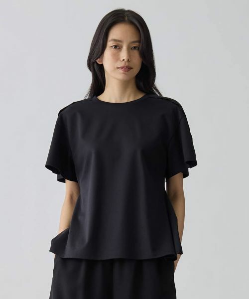 LANVIN COLLECTION / ランバン コレクション カットソー | アルモニコス ドレープカットソー | 詳細1