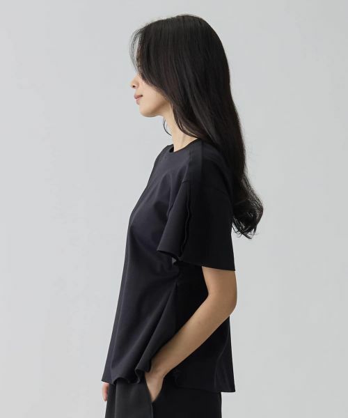 LANVIN COLLECTION / ランバン コレクション カットソー | アルモニコス ドレープカットソー | 詳細2