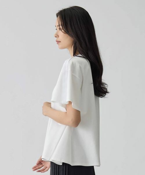 LANVIN COLLECTION / ランバン コレクション カットソー | アルモニコス ドレープカットソー | 詳細6