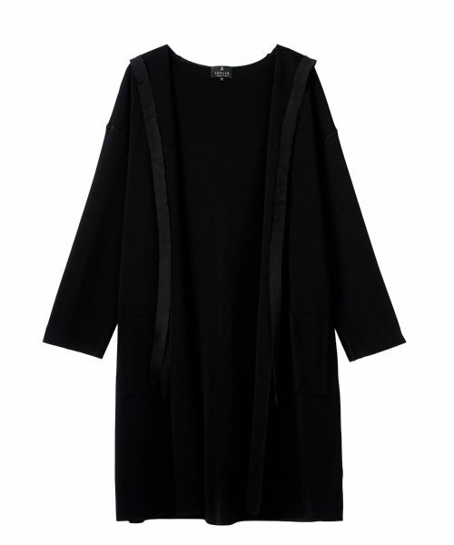 LANVIN COLLECTION / ランバン コレクション ニット・セーター | 16ゲージ ミラノリブカーディガン（ブラック）