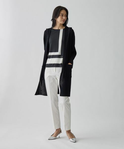 LANVIN COLLECTION / ランバン コレクション ニット・セーター | 16ゲージ ミラノリブカーディガン | 詳細15