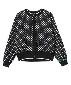 LANVIN COLLECTION / ランバン コレクション ニット・セーター | 16ゲージ袋ジャカードカーディガン