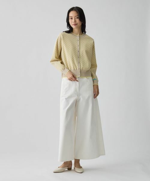 LANVIN COLLECTION / ランバン コレクション ニット・セーター | 16ゲージ袋ジャカードカーディガン | 詳細18