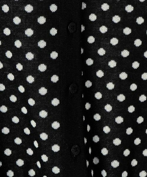 LANVIN COLLECTION / ランバン コレクション ニット・セーター | 16ゲージ袋ジャカードカーディガン | 詳細22