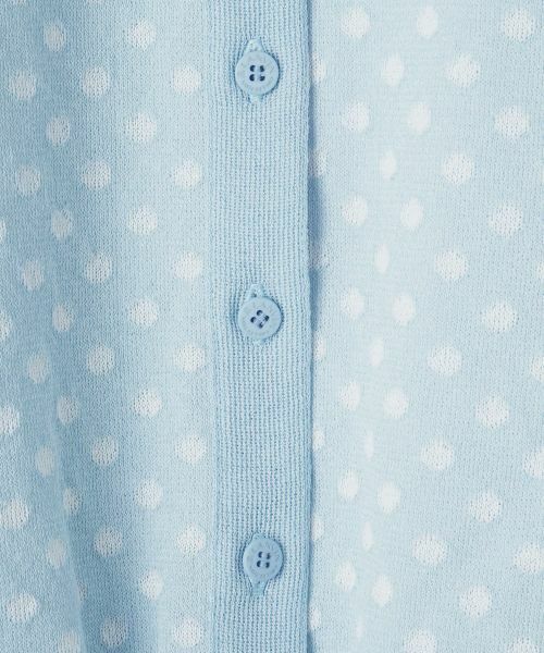 LANVIN COLLECTION / ランバン コレクション ニット・セーター | 16ゲージ袋ジャカードカーディガン | 詳細26