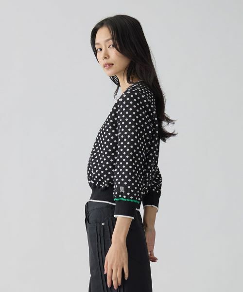 LANVIN COLLECTION / ランバン コレクション ニット・セーター | 16ゲージ袋ジャカードニット | 詳細12