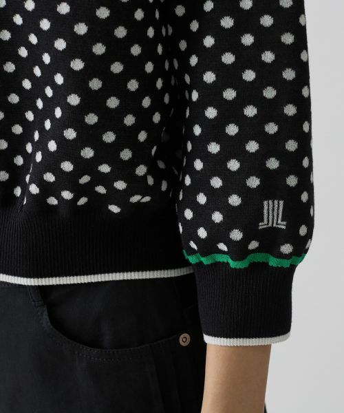 LANVIN COLLECTION / ランバン コレクション ニット・セーター | 16ゲージ袋ジャカードニット | 詳細14