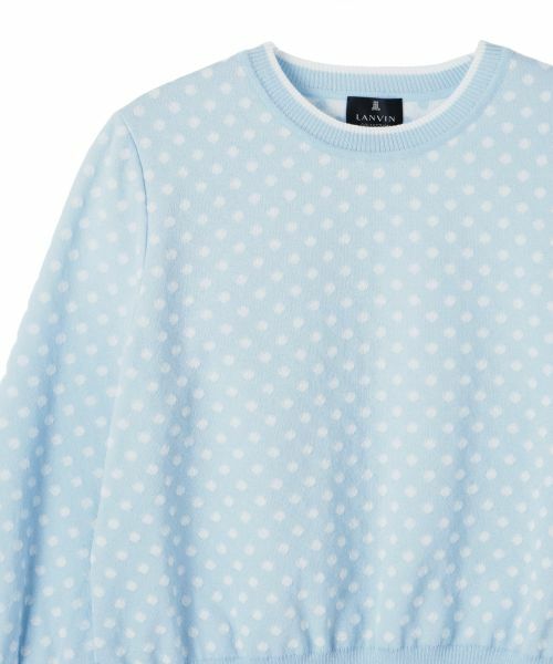 LANVIN COLLECTION / ランバン コレクション ニット・セーター | 16ゲージ袋ジャカードニット | 詳細17