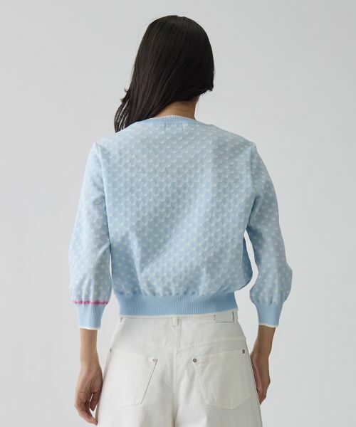 LANVIN COLLECTION / ランバン コレクション ニット・セーター | 16ゲージ袋ジャカードニット | 詳細3