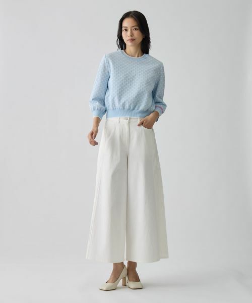 LANVIN COLLECTION / ランバン コレクション ニット・セーター | 16ゲージ袋ジャカードニット | 詳細5