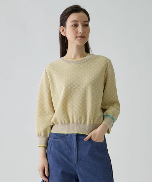 LANVIN COLLECTION / ランバン コレクション ニット・セーター | 16ゲージ袋ジャカードニット | 詳細6