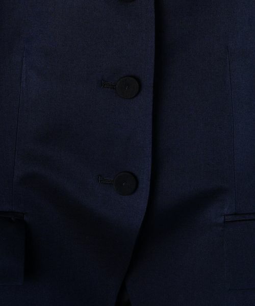 LANVIN COLLECTION / ランバン コレクション テーラードジャケット | サテンシャンタンジャケット | 詳細3