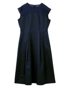 LANVIN COLLECTION / ランバン コレクション ドレス | サテンシャンタンドレス