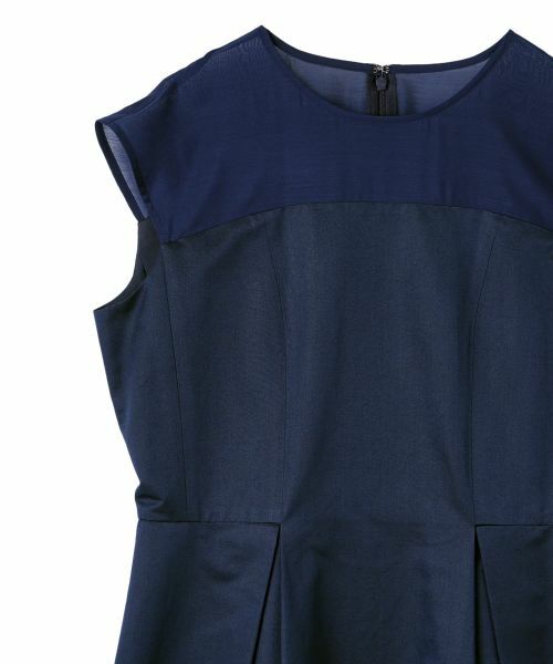 LANVIN COLLECTION / ランバン コレクション ドレス | サテンシャンタンドレス | 詳細3