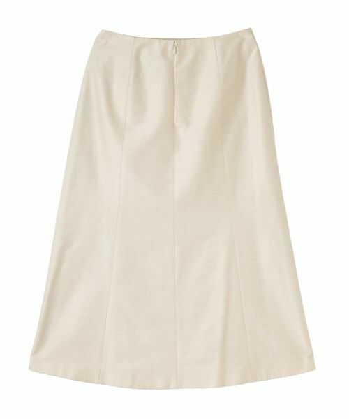 LANVIN COLLECTION / ランバン コレクション ロング・マキシ丈スカート | サテンシャンタンスカート | 詳細1