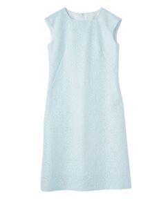 LANVIN COLLECTION / ランバン コレクション ドレス | コットンナイロン ジャカード先染ワンピース