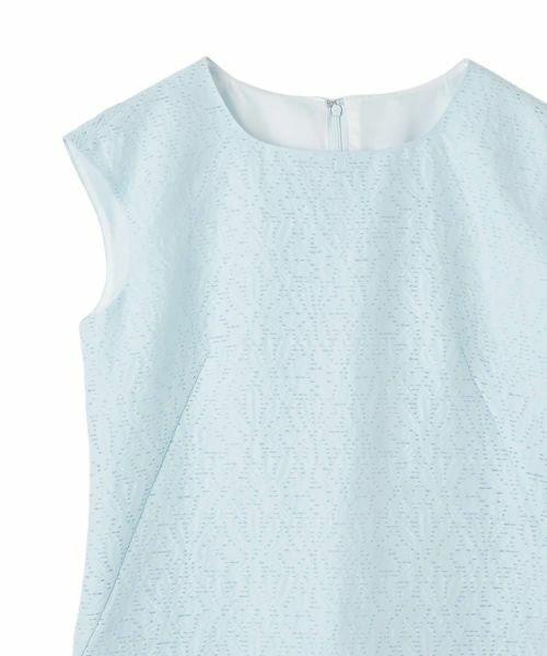 LANVIN COLLECTION / ランバン コレクション ドレス | コットンナイロン ジャカード先染ワンピース | 詳細2