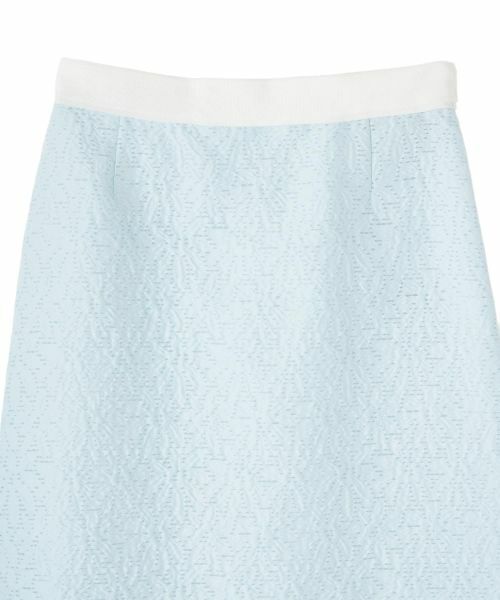 LANVIN COLLECTION / ランバン コレクション ロング・マキシ丈スカート | ジャカード先染めスカート | 詳細2