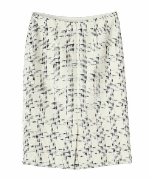 LANVIN COLLECTION / ランバン コレクション ロング・マキシ丈スカート | シャイニーチェックツイードスカート | 詳細1