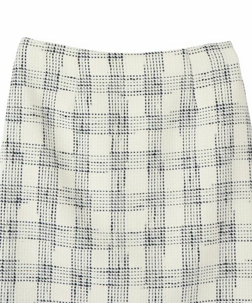 LANVIN COLLECTION / ランバン コレクション ロング・マキシ丈スカート | シャイニーチェックツイードスカート | 詳細2