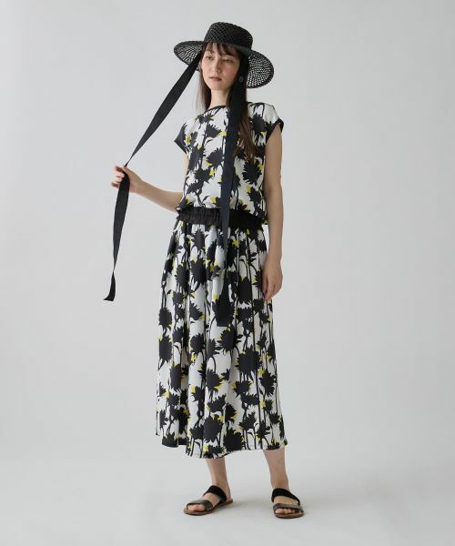 LANVIN COLLECTION / ランバン コレクション その他小物 | リボン付きカンカン帽 | 詳細2