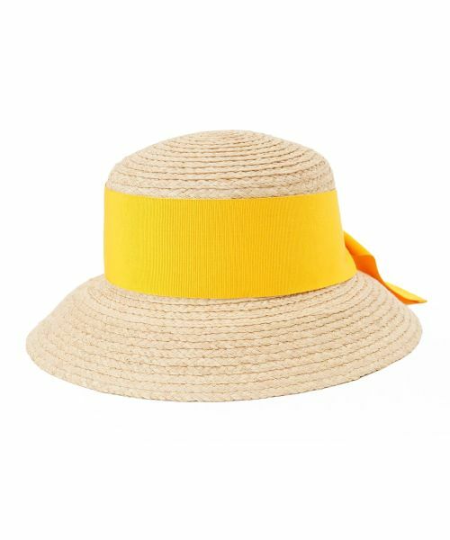 LANVIN COLLECTION / ランバン コレクション その他小物 | リボン付き帽子（イエロー）