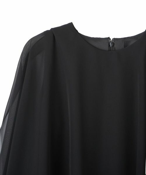 LANVIN COLLECTION / ランバン コレクション ドレス | ケープドッキングワンピース | 詳細2