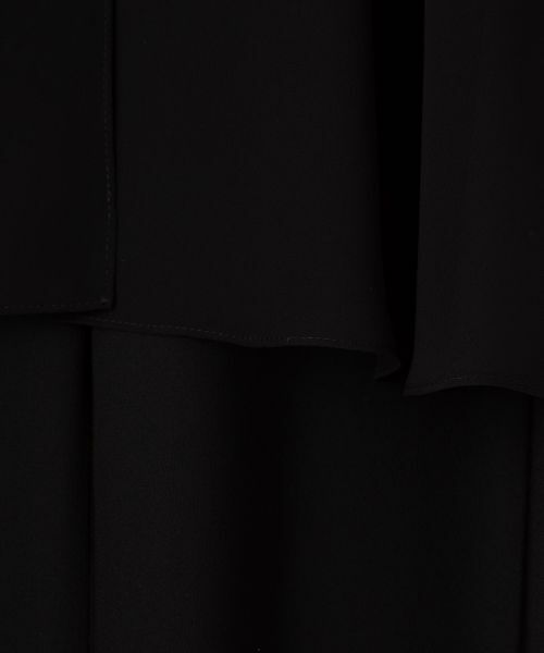 LANVIN COLLECTION / ランバン コレクション ドレス | ケープドッキングワンピース | 詳細3