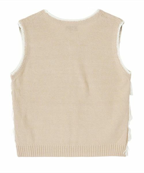 LANVIN COLLECTION / ランバン コレクション カットソー | 7ゲージフリンジカットソー | 詳細2