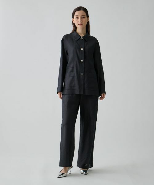 LANVIN COLLECTION / ランバン コレクション テーラードジャケット | シャツカラー・ブラウスジャケット | 詳細11