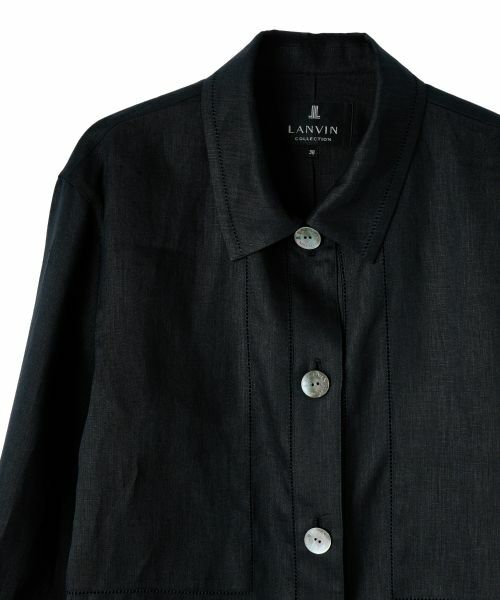 LANVIN COLLECTION / ランバン コレクション テーラードジャケット | シャツカラー・ブラウスジャケット | 詳細15
