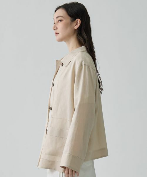 LANVIN COLLECTION / ランバン コレクション テーラードジャケット | シャツカラー・ブラウスジャケット | 詳細2