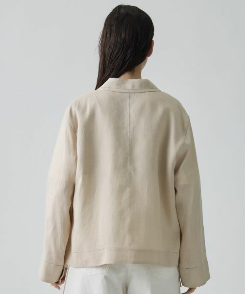 LANVIN COLLECTION / ランバン コレクション テーラードジャケット | シャツカラー・ブラウスジャケット | 詳細3