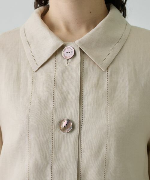 LANVIN COLLECTION / ランバン コレクション テーラードジャケット | シャツカラー・ブラウスジャケット | 詳細4