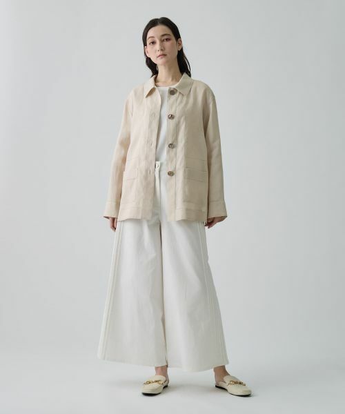 LANVIN COLLECTION / ランバン コレクション テーラードジャケット | シャツカラー・ブラウスジャケット | 詳細5