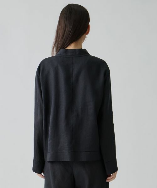 LANVIN COLLECTION / ランバン コレクション テーラードジャケット | シャツカラー・ブラウスジャケット | 詳細8