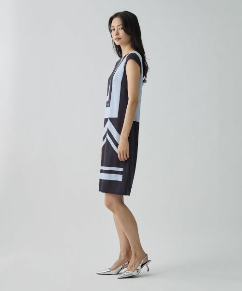 LANVIN COLLECTION / ランバン コレクション ドレス | ジオメトリック・ワンピース | 詳細2