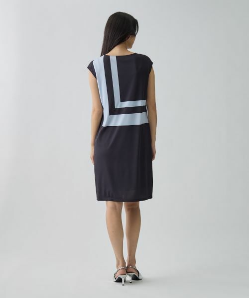 LANVIN COLLECTION / ランバン コレクション ドレス | ジオメトリック・ワンピース | 詳細3