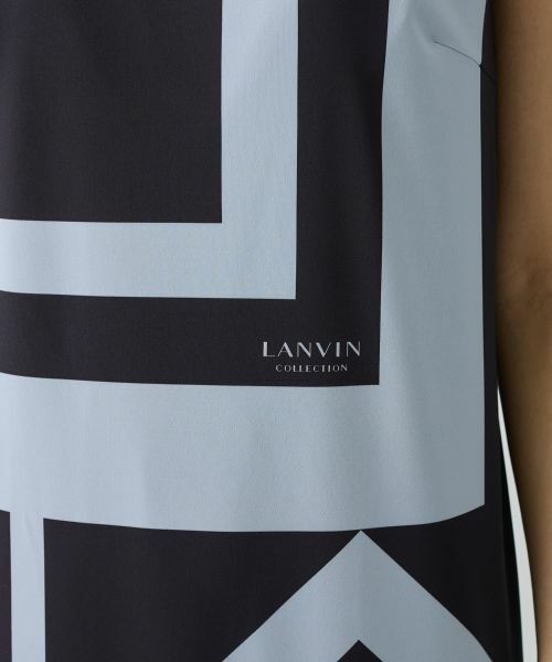 LANVIN COLLECTION / ランバン コレクション ドレス | ジオメトリック・ワンピース | 詳細4