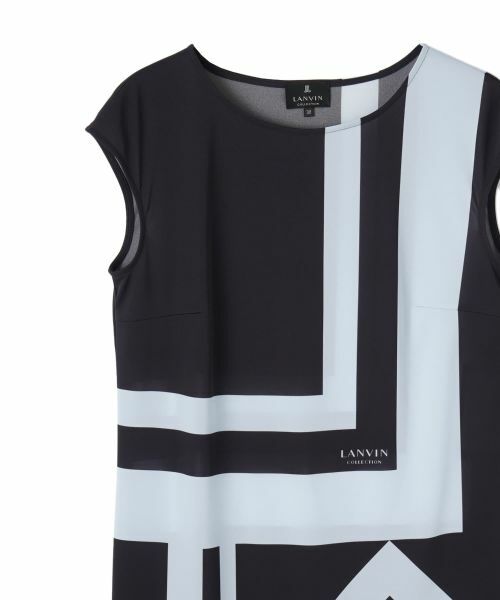 LANVIN COLLECTION / ランバン コレクション ドレス | ジオメトリック・ワンピース | 詳細6