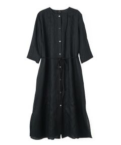 LANVIN COLLECTION / ランバン コレクション ドレス | ノーカラー・ロングワンピース