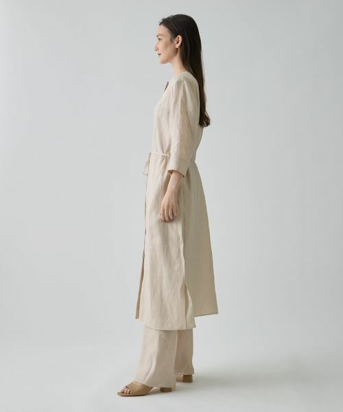 LANVIN COLLECTION / ランバン コレクション ドレス | ノーカラー・ロングワンピース | 詳細2
