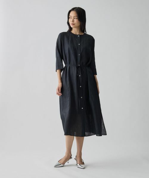 LANVIN COLLECTION / ランバン コレクション ドレス | ノーカラー・ロングワンピース | 詳細5
