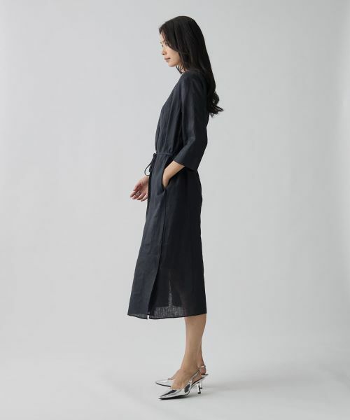 LANVIN COLLECTION / ランバン コレクション ドレス | ノーカラー・ロングワンピース | 詳細6
