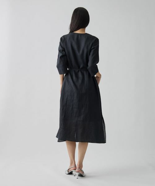 LANVIN COLLECTION / ランバン コレクション ドレス | ノーカラー・ロングワンピース | 詳細7