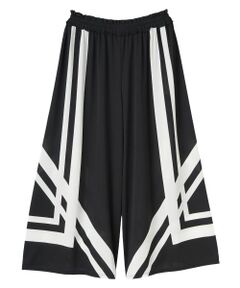 LANVIN COLLECTION / ランバン コレクション その他パンツ | ジオメトリック・ワイドパンツ